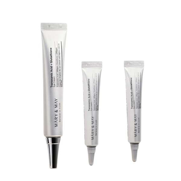MARY & MAY Tranexamic Acid + Glutathione Eye Cream Special Set 30g plus 2x12g