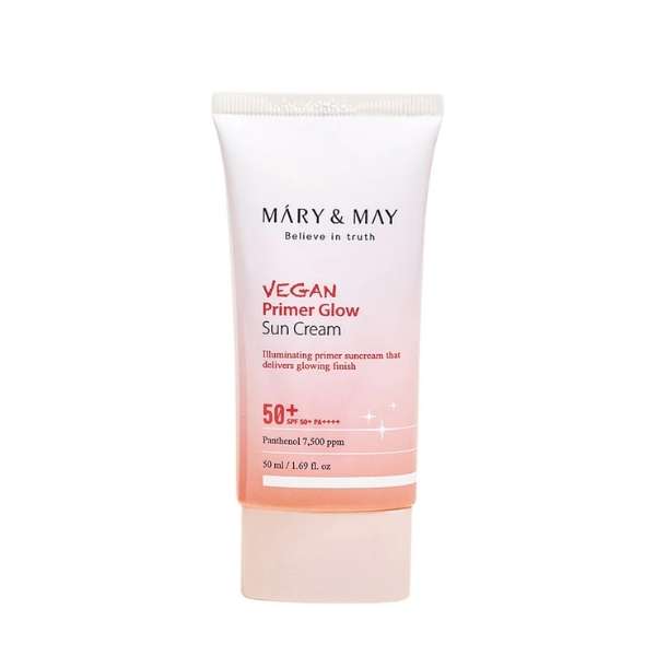 MARY & MAY Vegan Primer Glow Sun Cream SPF50+ PA++++