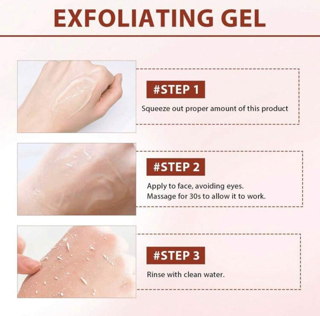 Purifying exfoliating gel