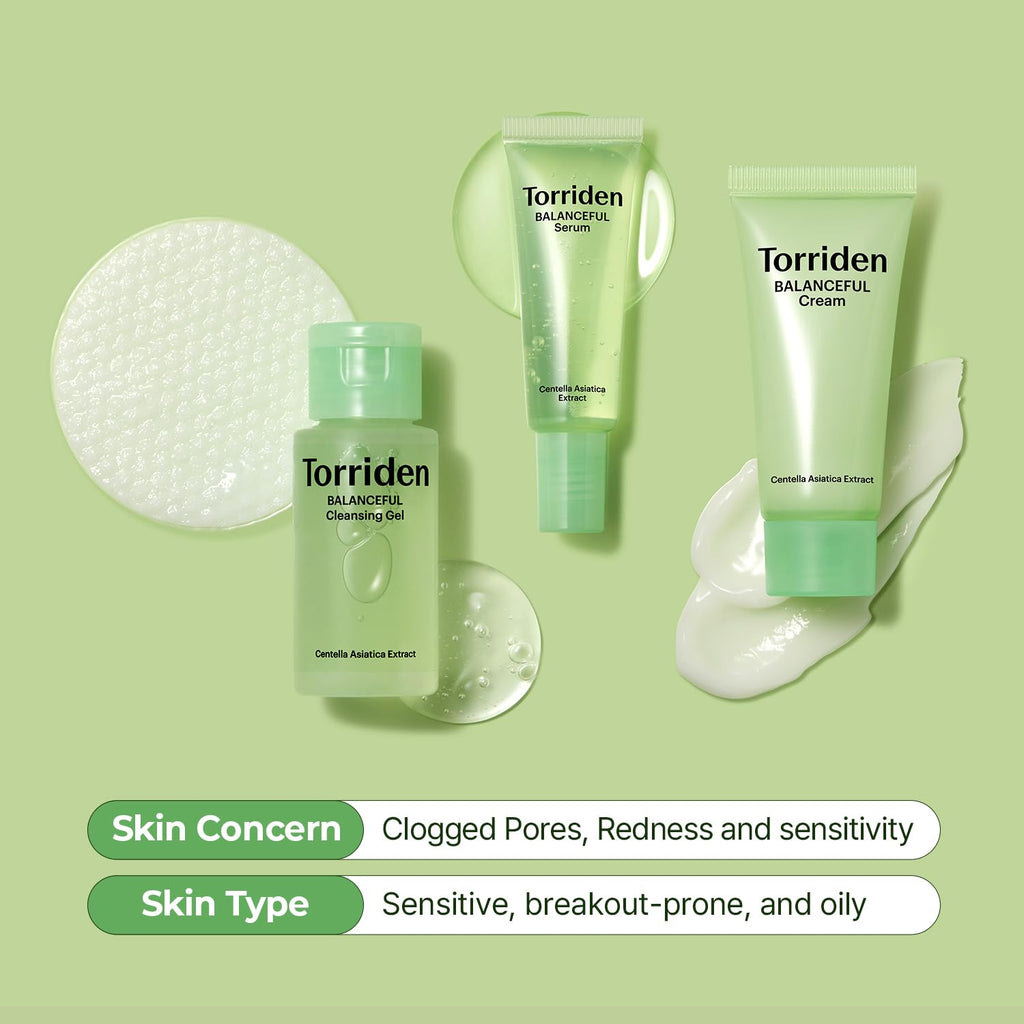 Torriden Balanceful Skincare Trial Kit