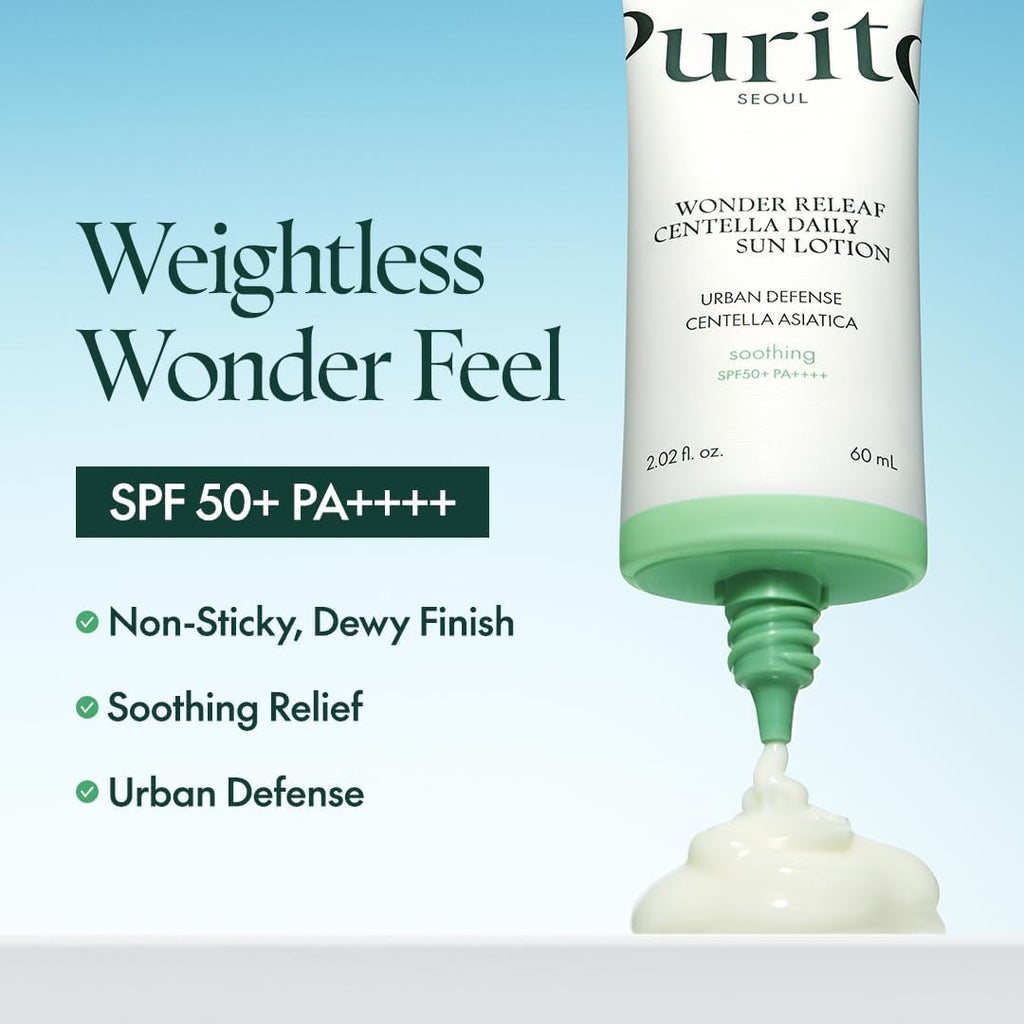 Purito Seoul Wonder Releaf Centella Daily Sun Lotion SPF50+PA++++