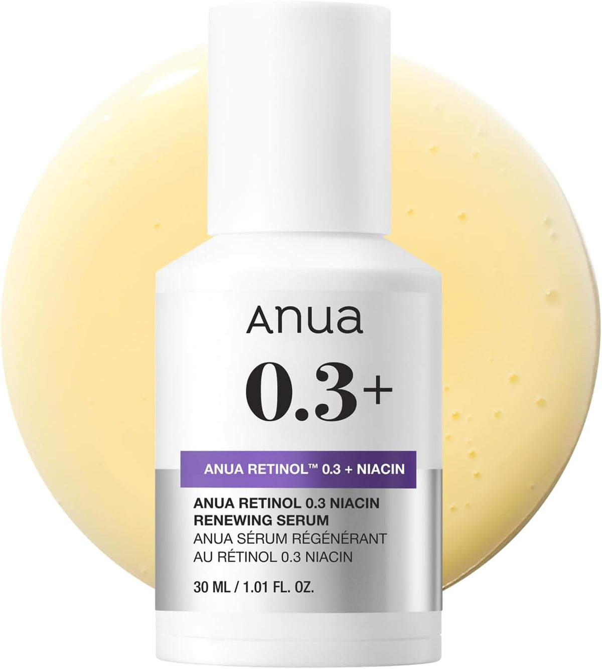 Anua Nano Retinol 0.3% + Niacinamide Renewing Serum