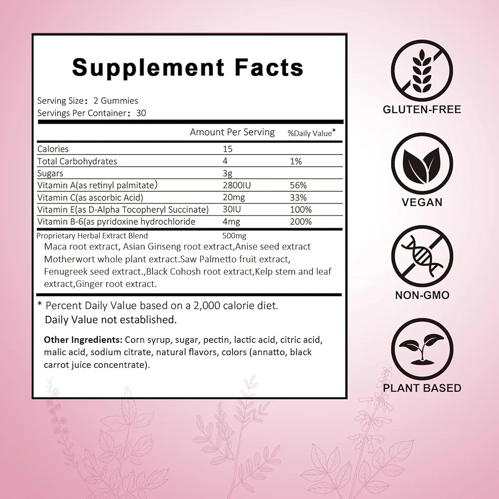 Hip Butt Enhancer Gummies for Butt Growth and HIPS, Booty Gummies for Bigger Butt Fast, Booty Curvy Body Gummies Weight Gainer for Women Workout Enhancement