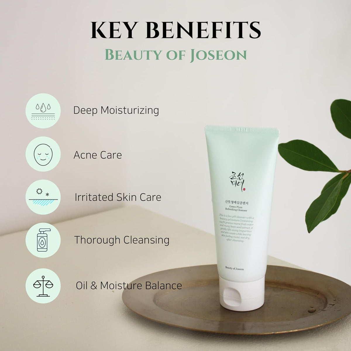 Beauty of Joseon Green Plum Refreshing Cleanser