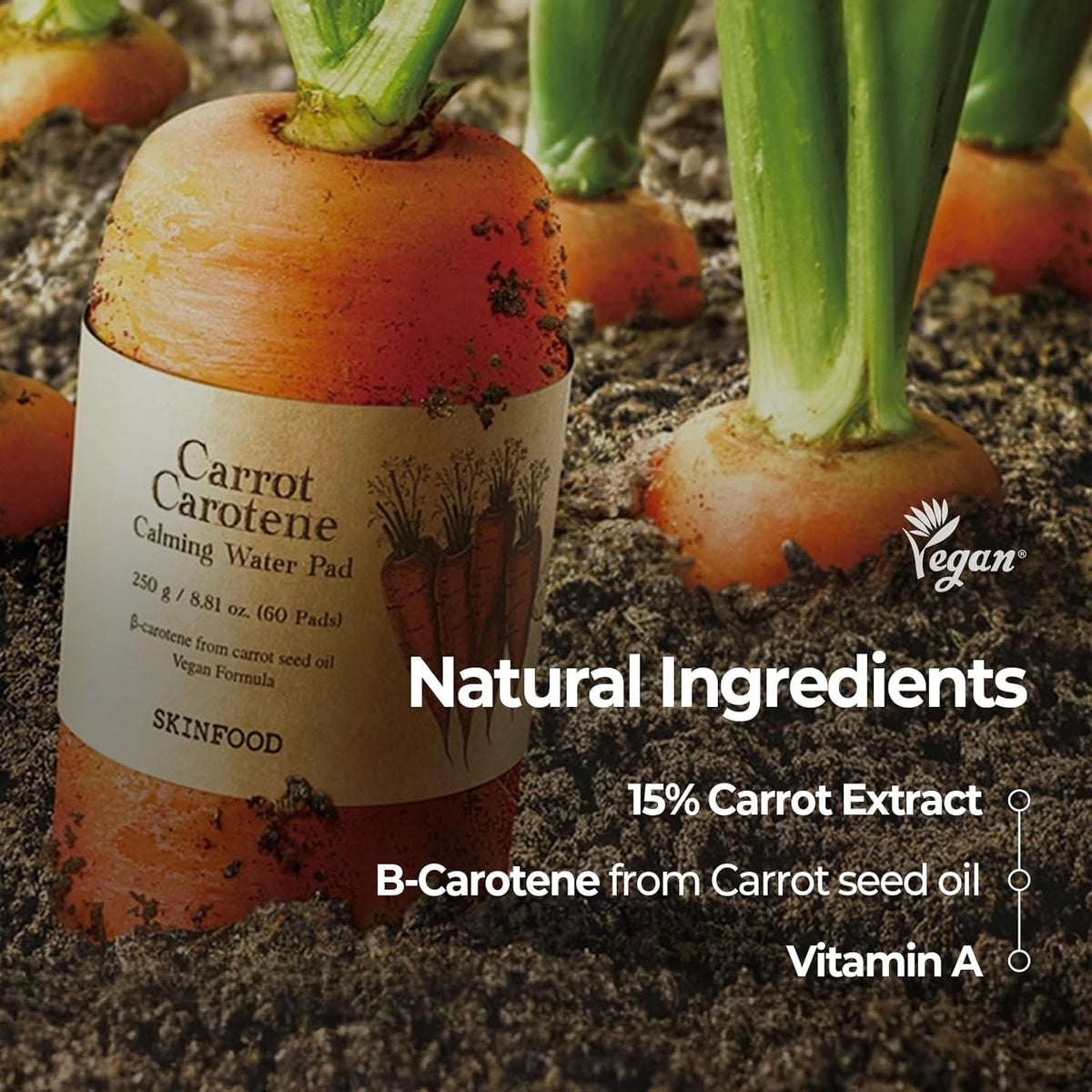 Skinfood Carrot Carotene Calming Water Pad