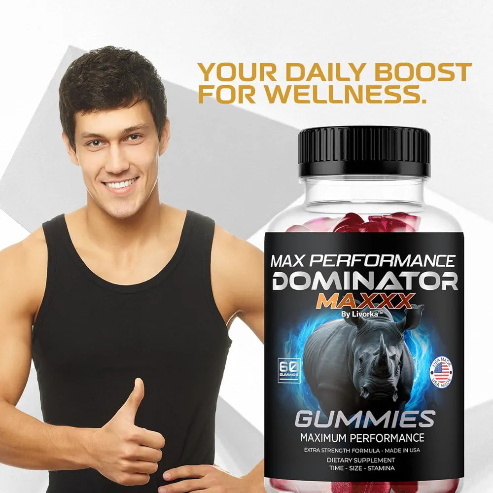  Dominator Maxx Gummies for Men - Dominator Maxxx Gummies, Dominator Maxxx, Dominator Maxx, Dominator Maxxx Gummies Advanced Formula, Dominator Maxxx Gummies for Men, 120 Gummies for 2 Months