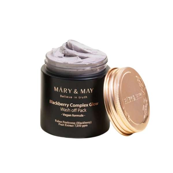 MARY & MAY Blackberry Complex Glow Wash Off Pack