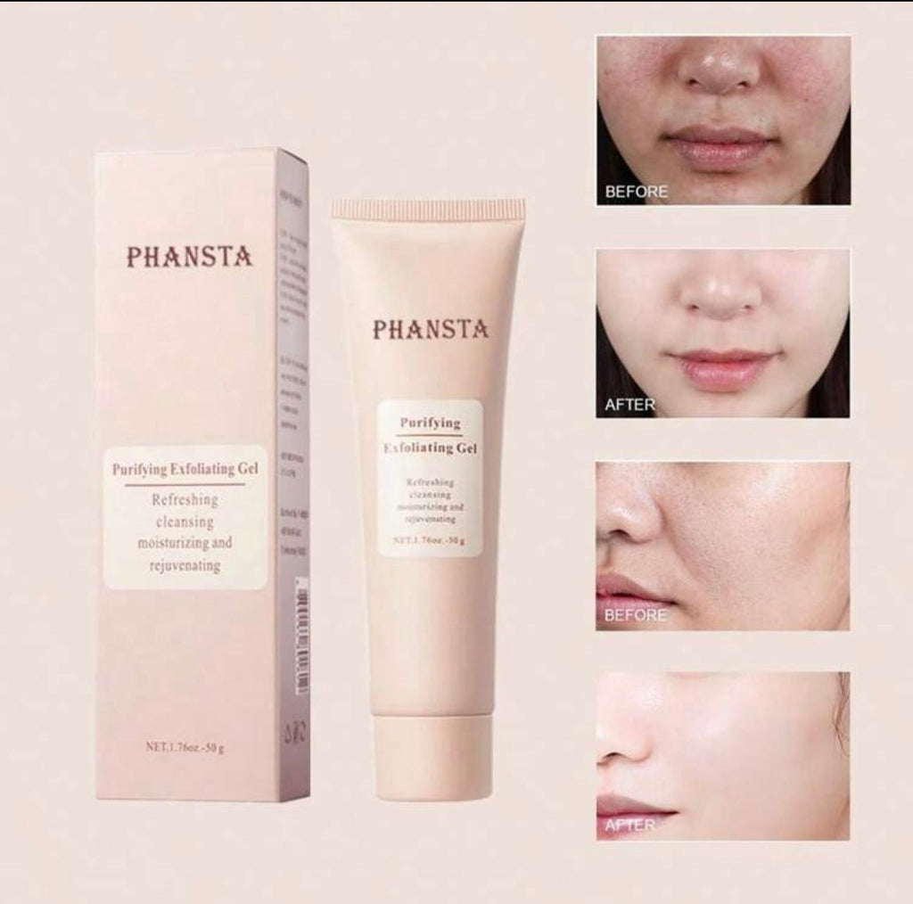 Purifying exfoliating gel