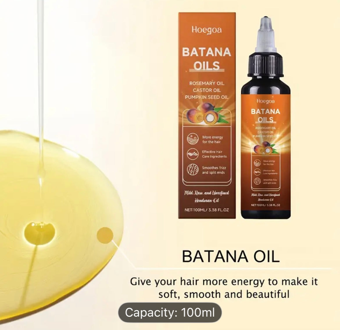 5 for 3 Batana liquid hair growth oil