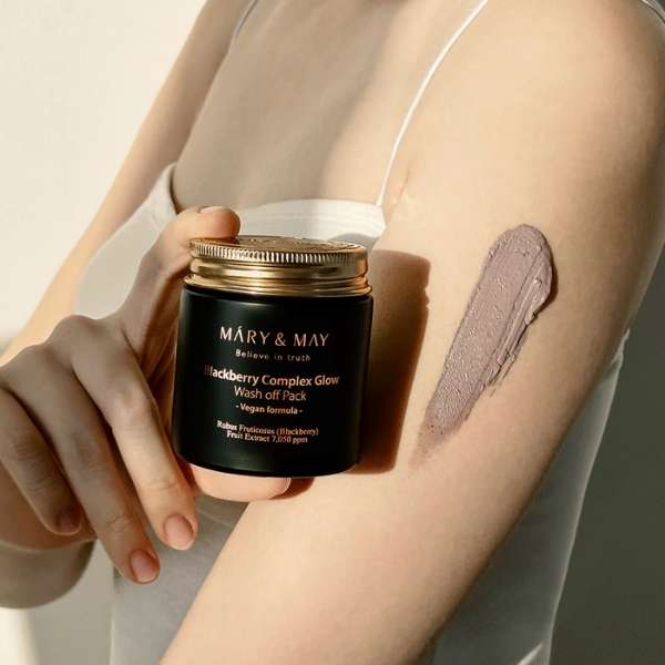 MARY & MAY Blackberry Complex Glow Wash Off Pack