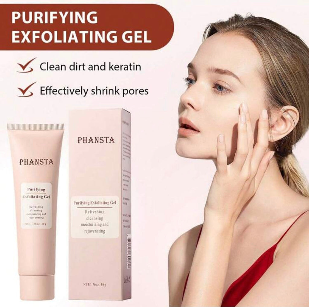 Purifying exfoliating gel