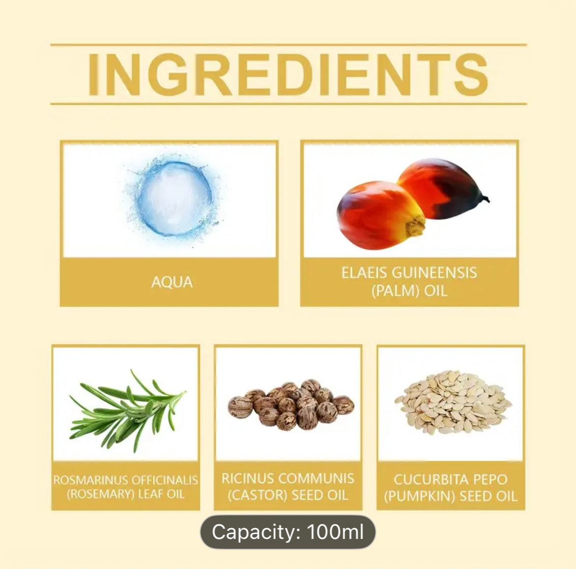 5 for 3 Batana liquid hair growth oil