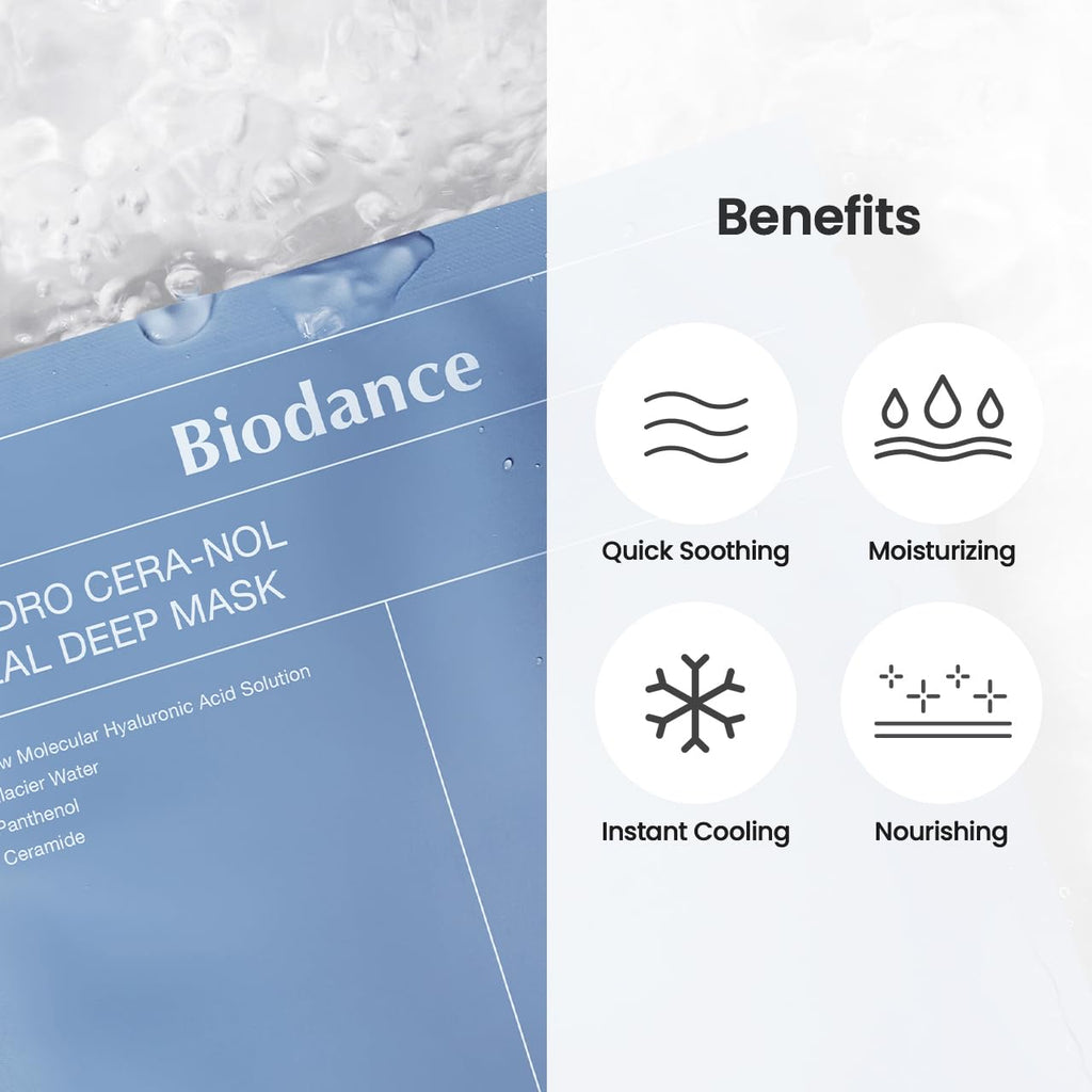Biodance Hydro Cera-Nol Real Deep Mask (Box of 4)