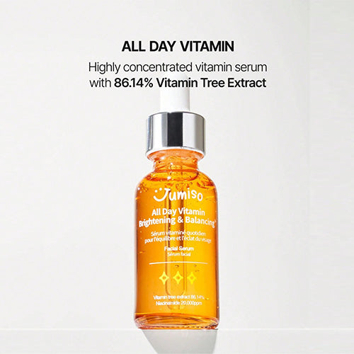 JUMISO All Day Vitamin Brightening Balancing Facial Serum 30ml