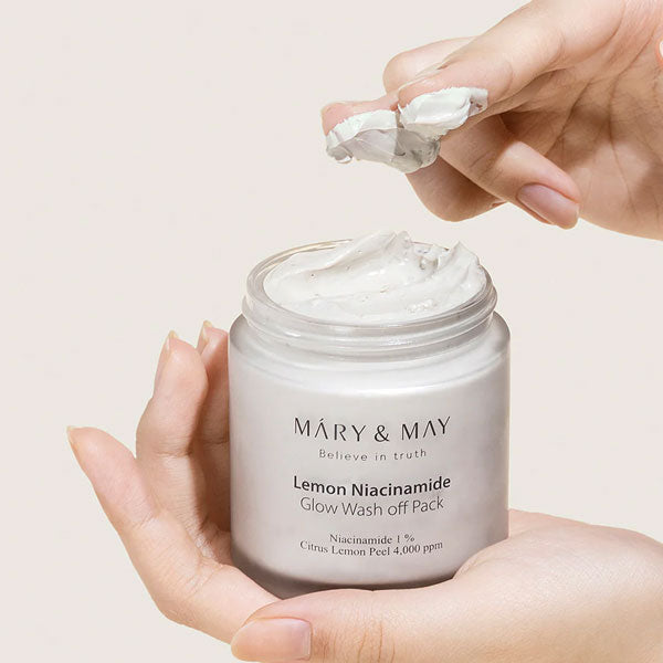 Mary & May Lemon Niacinamide Glow Wash Off Pack
