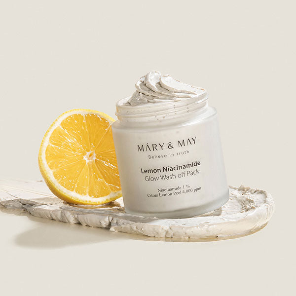 Mary & May Lemon Niacinamide Glow Wash Off Pack