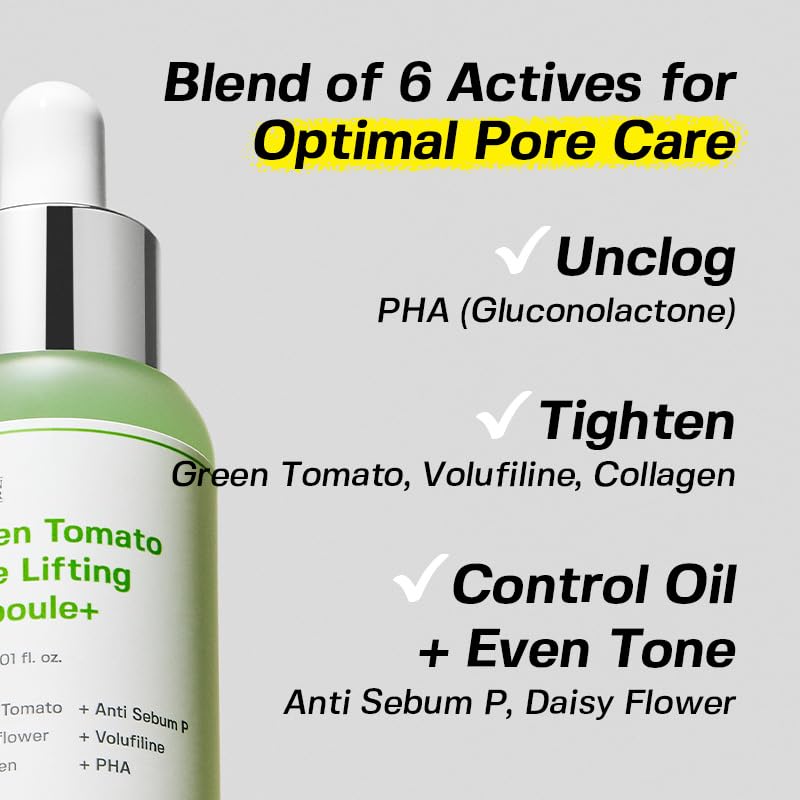 Sungboon Editor Green Tomato Pore Lifting Ampoule