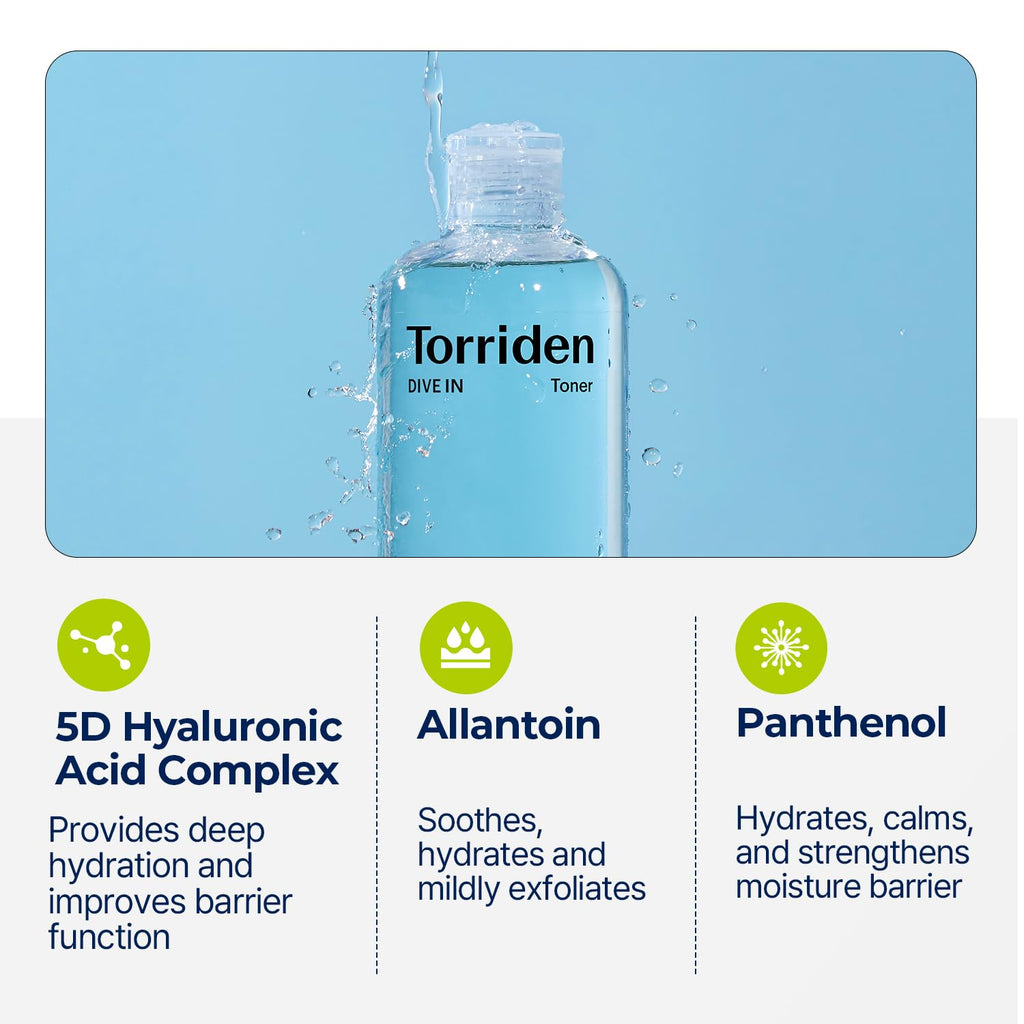 Torriden Dive-in Low-Molecular Hyaluronic Acid Toner