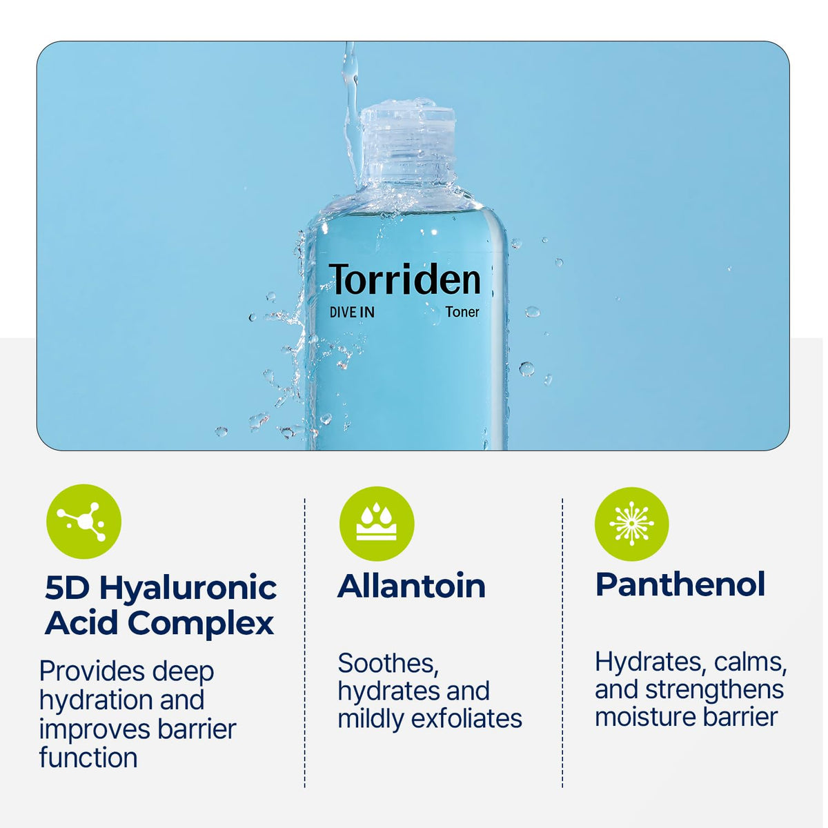 Torriden Dive-in Low-Molecular Hyaluronic Acid Toner