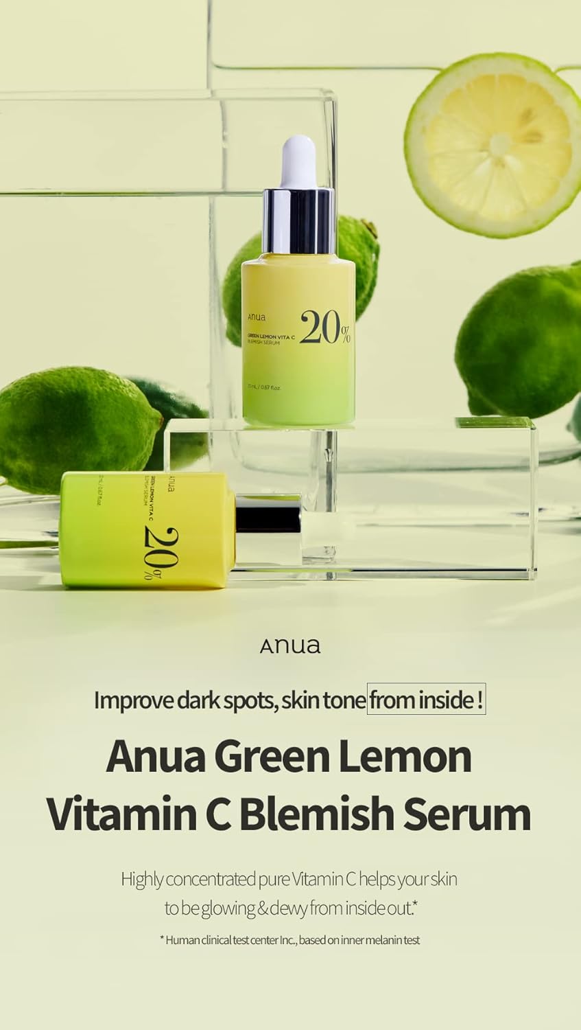 Anua Green Lemon Vita C 20% Blemish Serum