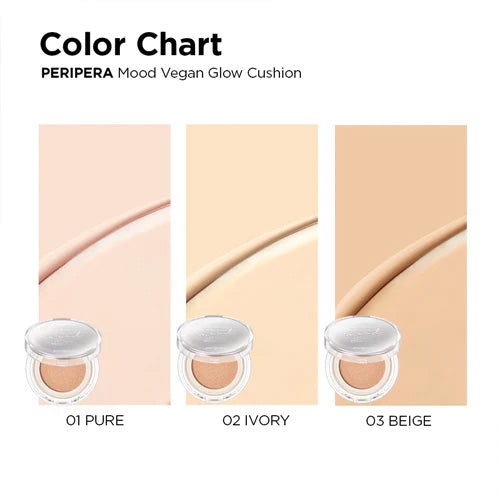 [Peripera] Mood Fit Cover Cushion (2 Colors)