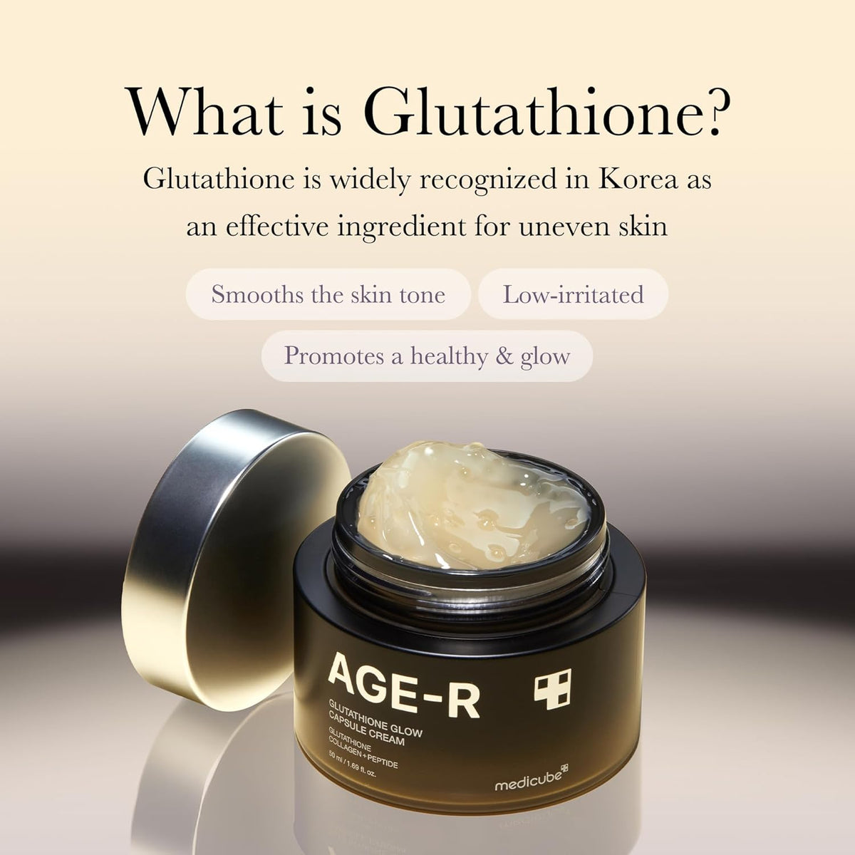 MEDICUBE Age-R Glutathione Glow Capsule Cream